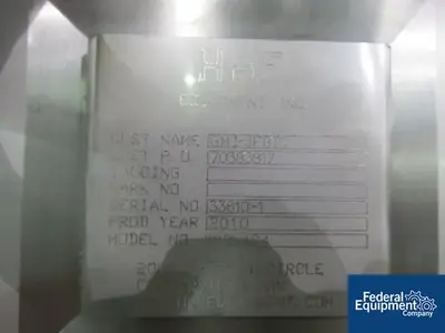 USED HAF Equipment Inc HAF Receiving Station, S/S