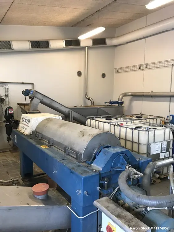 Used ALFA LAVAL AVNX 4055 Decanter Centrifuges Illinois US | Aaron Equipment #84523