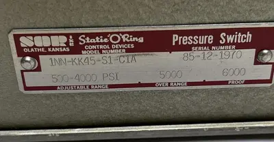 New | in-Stock SOR 1NN-KK45-S1-C1A Miscellaneous Equipment (Electrical & Power) Ohio US | Surplus Asset Holdings #1237507