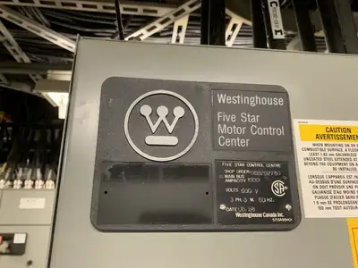 Five Star Double-Sided Motor Control Center (MCC), 600V Max., 1000A, 13 Buckets