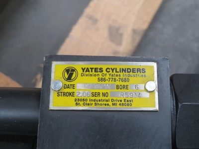 New | in-Stock YATES CYLINDERS _UNKNOWN_ Hydraulic Cylinders | OCO Industrial #1641430