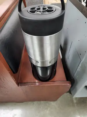 Used FalconRestaurantSupply Used Service Ideas GIU1GV2 1 gal Thermal Coffee Satellite - Brushed Finish - Used Coffee Equipment Illinois US | Falcon Restaurant Supply #1376855