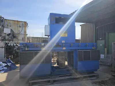1997 24,000 CFM Filter 1 Dustron DB-12 Dust Booth | Dual 15HP (30HP) | 24’ Work Zone