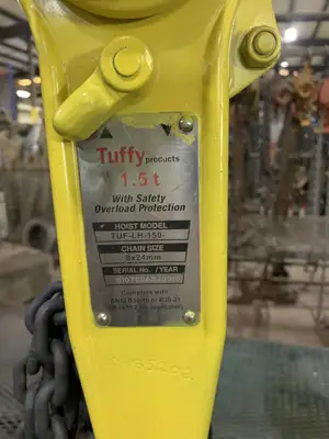 Used TUFFY _UNKNOWN_ Hoists (All Types) South Carolina US | General Equipment and Supply #1491683