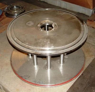 Heinkel HF 800 Inverting Filter centrifuge, Hastelloy C22.