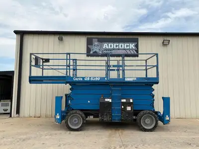 Used 2016 GENIE GS5390RT Scissor Lifters Texas US | Adcock Equipment USA #1519456