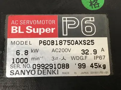 USED SANYO DENKI P60B18750AXS25