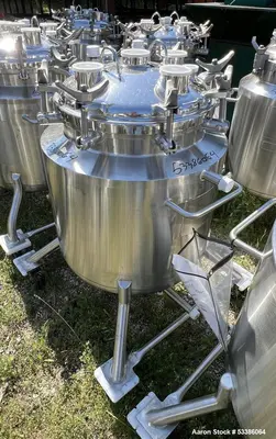 Used Vertical 316L Stainless Steel Board Rated Thaw Vessel