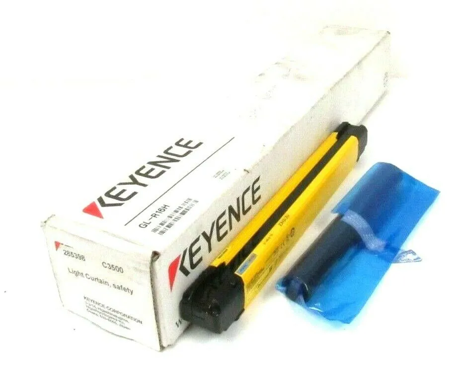 NEW KEYENCE GL-R16H-R SAFETY LIGHT CURTAIN RECEIVER