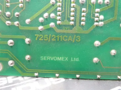Servomex Assembly 722/911 Control Board 725/211CA/3 725/211R/3 Used
