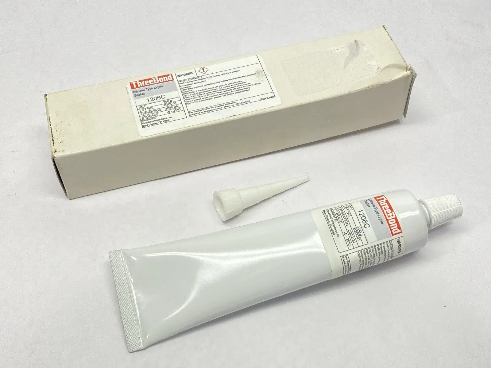 NEW THREEBOND SILICONE TYPE LIQUID GASKET 200G EXPIRED 2020 09