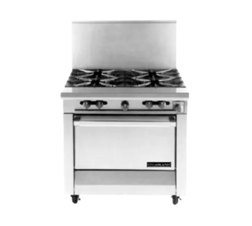 Garland M44R 34" 4-Burner Gas Range w/ Standard Oven, Natural Gas