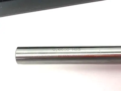 Used Interstate Chucking Reamer: 0.665" Dia, 9" OAL, 2-1/4" Flute Length, Straigh Reamers Michigan US | Maverick Industrial Sales #1402091