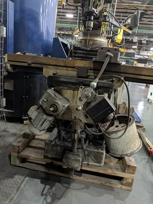 Lagun Deluxe-3L Milling Machine 11"x58" Table; W/ Acu-Rite Control; W/ Safety Guard (Parts only