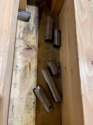 107" x 3-5/8" Grooving Bar - Brand Unknown