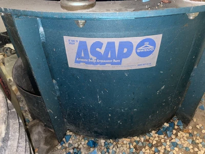 Used 2000 Sweco FM10V, 45" BOWL DIA., 3,000 LBS. MAX. LOAD, 5 H.P. Vibratory Machines New Jersey US | Machinery Values #1460716