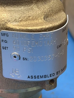 NEW KUNKLE VALVE 6010FEM01AAM