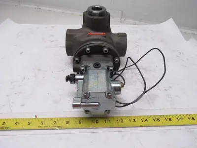 Schrader Bellows N3259300253 "N Series 1- 1/4" Hi-Flow Inline Poppet Valve