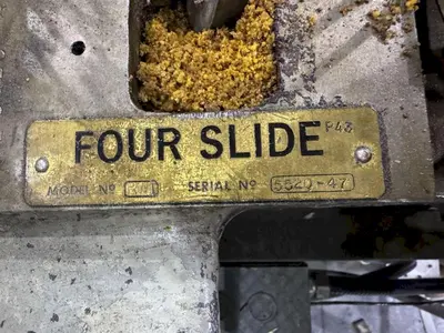 US BAIRD MODEL #RWI WIRE FORMING FOURSLIDE MACHINE: YOBRO #24437