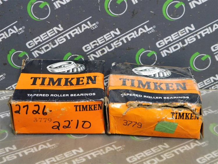 Used TIMKEN 3779 Bearings Wisconsin US | Green Industrial #890483