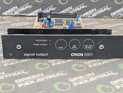 Orion 2B01 Water Monitor Signal Output Board 3988 802042 Used