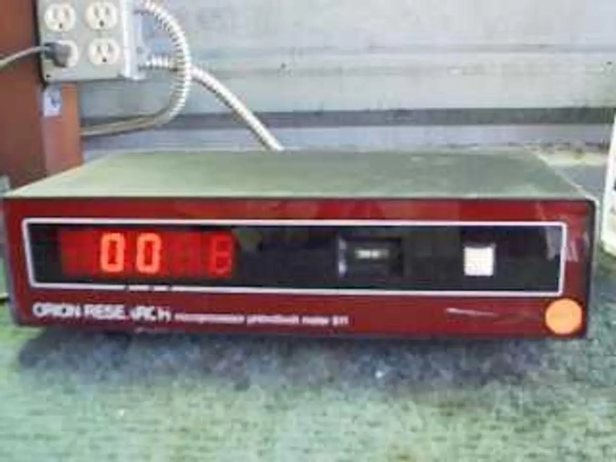 QTY. 1. ORION RESEARCH MICRO PROCESSOR PH / MILLIV...