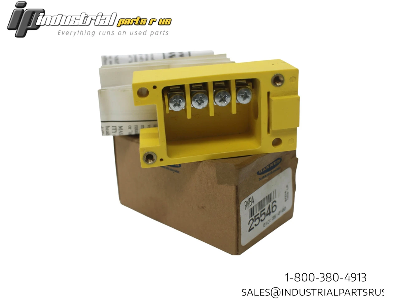 Banner Engineering RWB4 Maxi-Beam Wiring Base Block 25546
