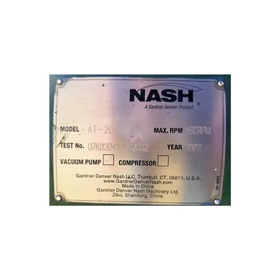 USED GARDNER DENVER NASH LLC AT-2006