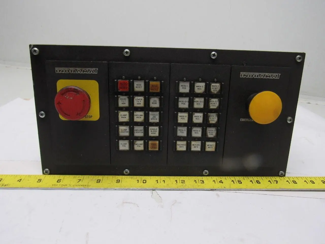 Indramat FWA-BTM3/4-003-16-VRS-NN BTM04.1-NA-TA-TA-RB-2FF-FW Operator Interface