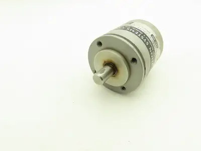 BEI H20EB-37-F12-SS-600-A-3904R-EM16-5V Rotary Encoder 3/8" Shaft 7-Pin 600 Inc