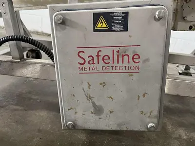 Safeline 4'L Incline Infeed Conveyor