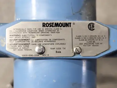 Flow Meter Assembly w/ Transmitter 3051