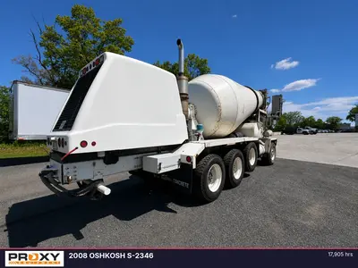 Used 2008 OSHKOSH S2346 Concrete Mixer Trucks New Jersey US | Proxy Equipment #1388743