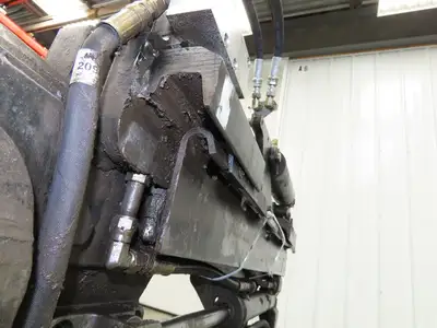 Cascade Forklift Class 3 SideShift Fork Positioner Attachment 10000lb 48" Forks