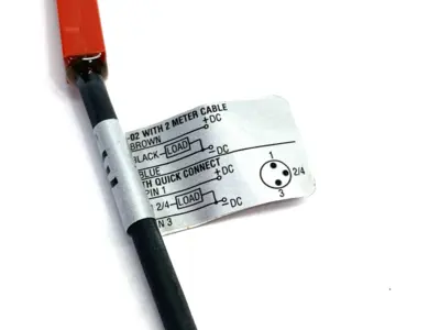 USED PHD HALL EFFECT SWITCH POSITION SENSOR, M8 3-PIN QUICK CONNECT