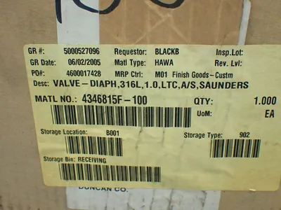 New | in-Stock SAUNDERS 70065EC5E2 Piston Pumps Ohio US | HGR 24 #737755