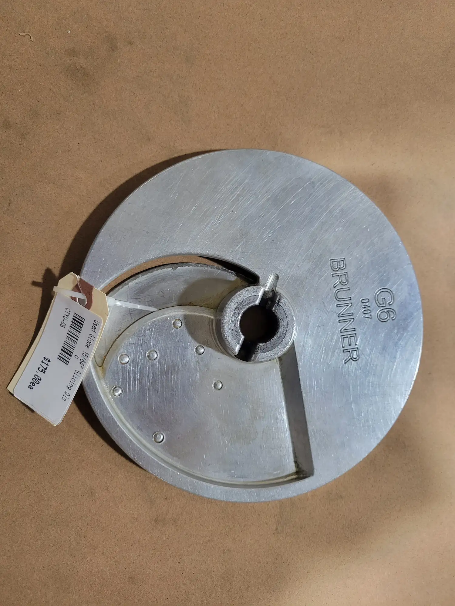 Used Globe 15/64" Slicing Dis c