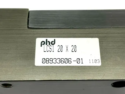 LCS1 20 X 20 | PHD  Single Rod Escapement - New Other
