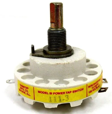 NEW OHMITE 111-3 TAP SWITCH 1113 15A 125V