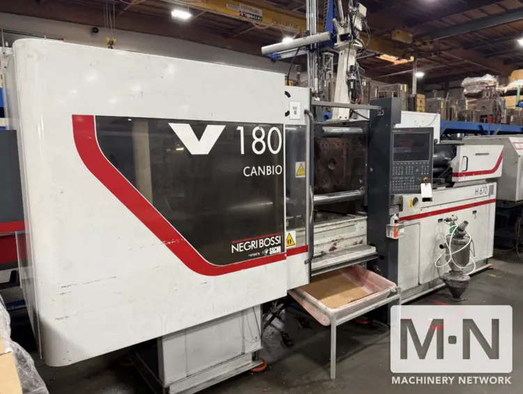 2012 NEGRI BOSSI V180 CANBIO Injection Molding Horizontal/Vertical | Machinery Network