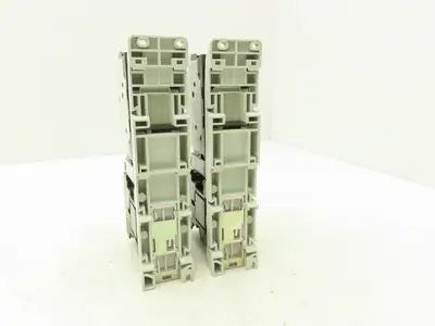 Fuji Elec BM3RSR-P16 Manual Starter .1-.16A  Adj Overload w Contactor Lot of 2