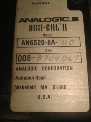 Used ANALOGIC _UNKNOWN_ Process Calibrators | OCO Industrial #1711050