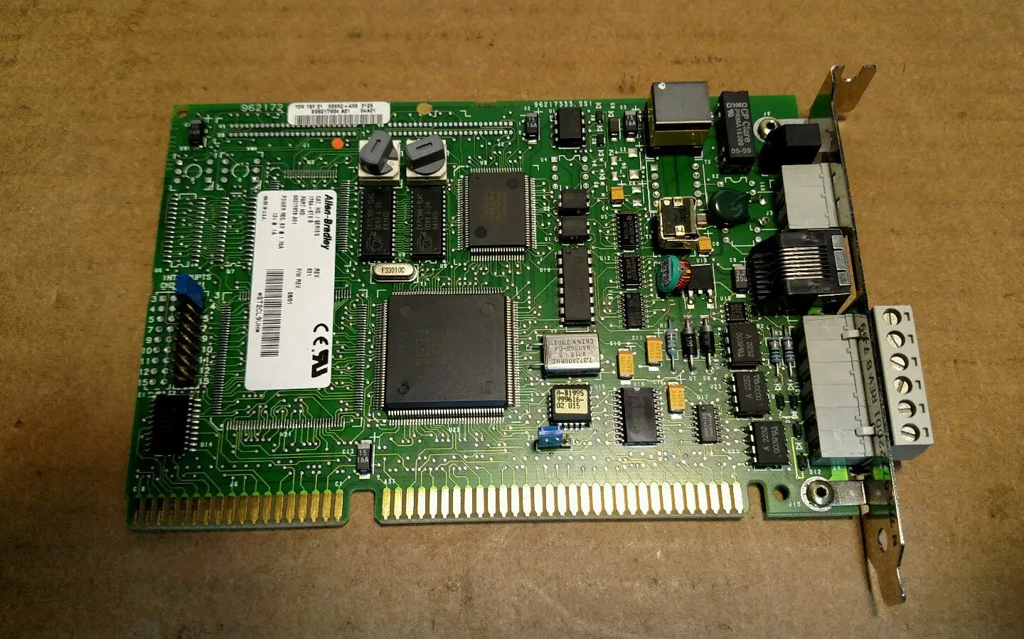 Allen Bradley 1784-KTX SER. B COMMUNICATION INTERFACE CARD AUC
