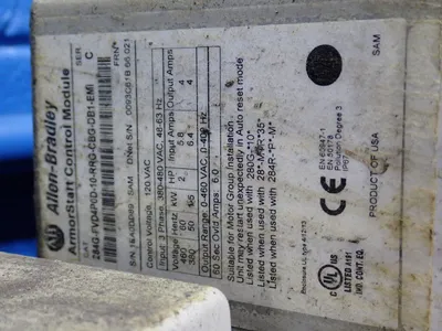 USED ALLENBRADLEY 284GFVD7P6D25RRGCBGDBIEMI