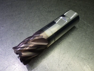 Kyocera 25mm 5 Flute Carbide CR Endmill 25mm Shank 1mm R 47084 (LOC3548A)