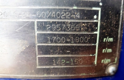 Alfa-Laval MAB 206S-24-60 oil purifier, SS.