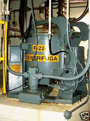 Western States 30 x 18 perforate basket centrifuge, Halar-lined.