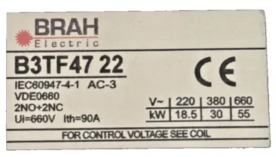NEW BRAH ELECTRIC B3TF4722