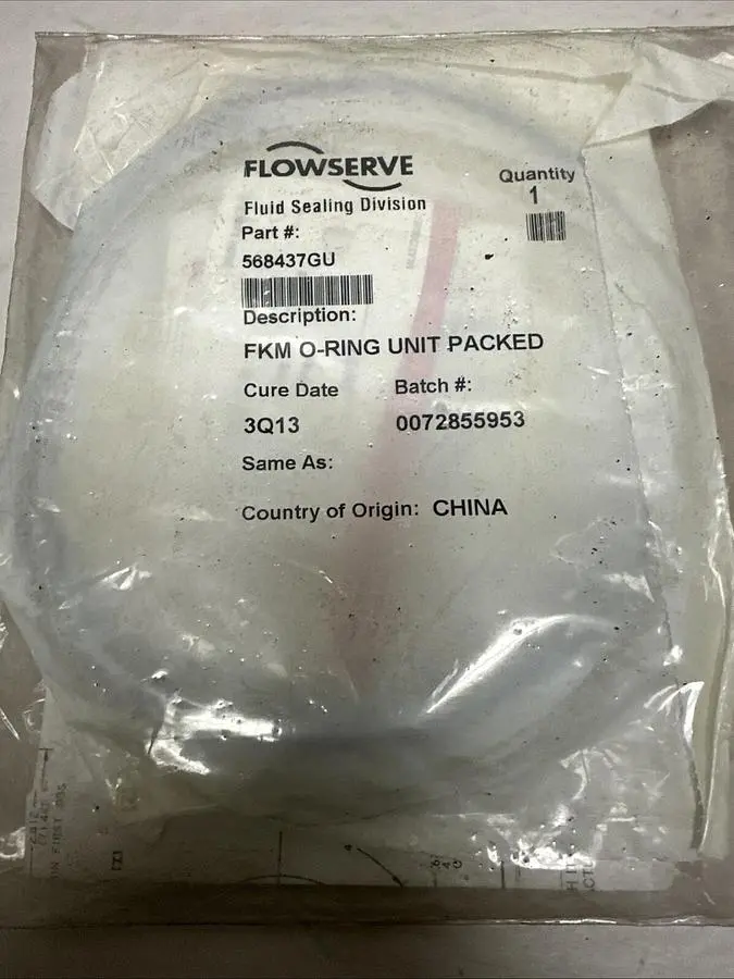 New | in-Stock FLOWSERVE 568437GU Pump & Valve Parts Ohio US | Surplus Asset Holdings #1245734