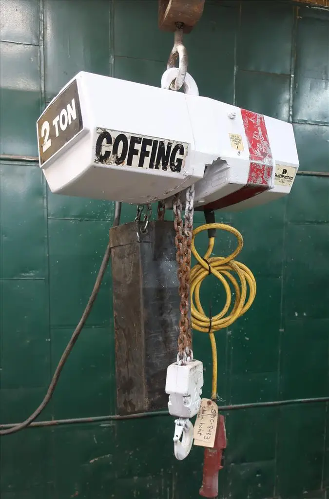 USED COFFING HOISTS EC.4008.3